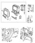 Diagram Rear Aperture , Quarter Panel. for your 2018 Jeep Compass LATITUDE