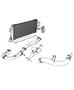 Diagram Charge Air Cooler and Related Parts. for your 2019 RAM 1500