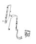 Diagram Transmission Oil Cooler and Lines. for your 2004 Chrysler 300 M