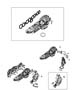 Image of MANIFOLD, MANIFOLD KIT. Engine Intake. [6-Speed Manual NSG370. image for your Chrysler