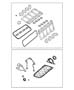 Diagram Engine Gasket Kits 6.4L [ESH] Without MDS for your Chrysler 300 M