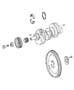 Crankshaft, Crankshaft Bearings, Damper and Flyeel 3.0L Diesel [3.0L V6 Turbo Diesel Engine]. Diagram