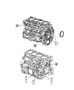 Diagram Cylinder Block And Hardware 2.4L [2.4L I4 DOHC 16V Dual VVT Engine]. for your 2000 Chrysler 300 M