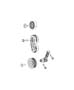 Diagram Pulleys and Related Parts. for your 2014 Dodge Challenger