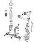 Diagram Suspension, Front. for your 2000 Chrysler 300 M