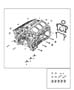 Diagram Cylinder Block And Hardware 3.6L [3.6L V6 VVT Engine]. for your Dodge Journey