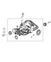 Diagram Axle Assembly and Components for your 2018 Jeep Cherokee Latitude Plus 3.2L V6 A/T 4X4