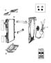 Diagram Radiator and Related Parts. for your 2019 Jeep Grand Cherokee