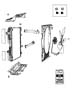 Diagram Radiator and Related Parts. for your 2019 Jeep Grand Cherokee