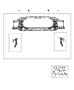 Diagram Radiator Support. for your 2004 Chrysler 300 M