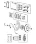 Diagram Brakes, Front. for your 2003 Chrysler 300 M