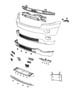 Diagram Fascia, Front. for your 2000 Chrysler 300 M