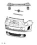 Image of BRACKET. Fog Lamp. Left, Right, Right or Left. [ML3], [ML3] OR [Body. image for your Fiat 500C  