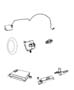 Receiver Modules, Keys and Key FOBS. Diagram