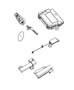 Diagram Modules, Keyless Receiver, Transmitter and Antenna. for your 2007 Dodge SPRINTER