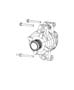 Generator/Alternator and Related Parts. Diagram