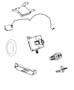 Diagram Receiver Modules, Keys and Key FOBS. for your 2002 Chrysler 300 M