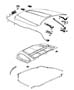 Diagram Hood and Related Parts. for your 2007 Dodge Durango