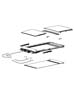 Diagram Sunroof Glass And Component Parts for your 2000 Chrysler 300 M