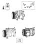 Diagram A/C Compressor. for your Dodge Journey