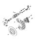 Image of Used for: NUT AND WASHER. Hex. Rear Bearing to Spindle. image for your Dodge Dart  