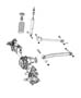 Diagram Suspension, Front, Springs,Shocks,Control Arms. for your 2013 Jeep Wrangler RUBICON