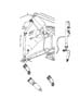 Diagram Seat Belt Second Row. for your 2003 Chrysler 300 M