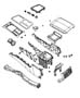 Diagram Floor Console Front. for your 2004 Chrysler 300 M