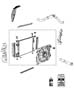 Radiator and Related Parts. Diagram