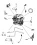 Image of SENSOR. Differential Pressure. Sensor and Bracket, With. image for your 2012 Jeep Grand Cherokee   