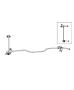 Diagram Stabilizer Bar,Rear. for your 2000 Chrysler 300 M