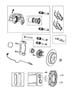 Diagram Brakes, Rear. for your 2001 Chrysler 300 M