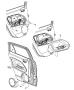 Rear Door Trim Panels. Diagram