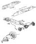 Diagram Park Brake Cables,Rear. for your 2009 RAM 4500