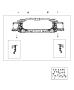 Diagram Radiator Support for your 2004 Chrysler 300 M