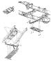 Diagram Under Body Plates and Shields. for your 2020 RAM 1500 Laramie Extended Cab