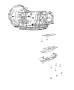 Diagram Transmission Support 4WD. for your 2002 Chrysler 300 M