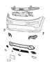 Fascia, Front - SRT. Diagram