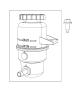 Power Steering Reservoir. Diagram