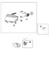 Diagram Lamps, Front. for your 2013 Jeep Wrangler RUBICON