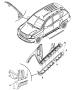 Diagram Exterior Ornamentation, Compass. for your Jeep Compass