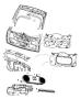 Liftgate Panels and Scuff Plate. Diagram