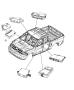 Image of MODULE. Vehicle Systems Interface. [Instrument Panel Parts. image for your 2023 Chrysler 300   