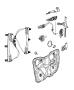 Diagram Front Door, Hardware Components. for your 1999 Chrysler 300 M