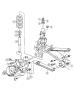 Diagram Suspension, Front, DJ 7. for your RAM 2500