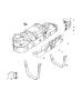 Diagram Fuel Tank. for your 2020 RAM 1500 Big Horn Extended Cab 5.7L Hemi V8