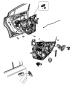 Image of CLIP, CLIP KIT. Latch. Export, Left, Right, Right or Left.  [Full Metal Doors w. image for your 2001 Chrysler 300 M