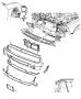 Diagram Fascia, Front. for your 2007 Dodge Grand Caravan