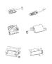 Diagram Receiver Modules, Keys and Key FOBS. for your 2007 Dodge Caliber