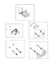 Diagram Brakes, Rear Disc for your 1999 Chrysler 300 M